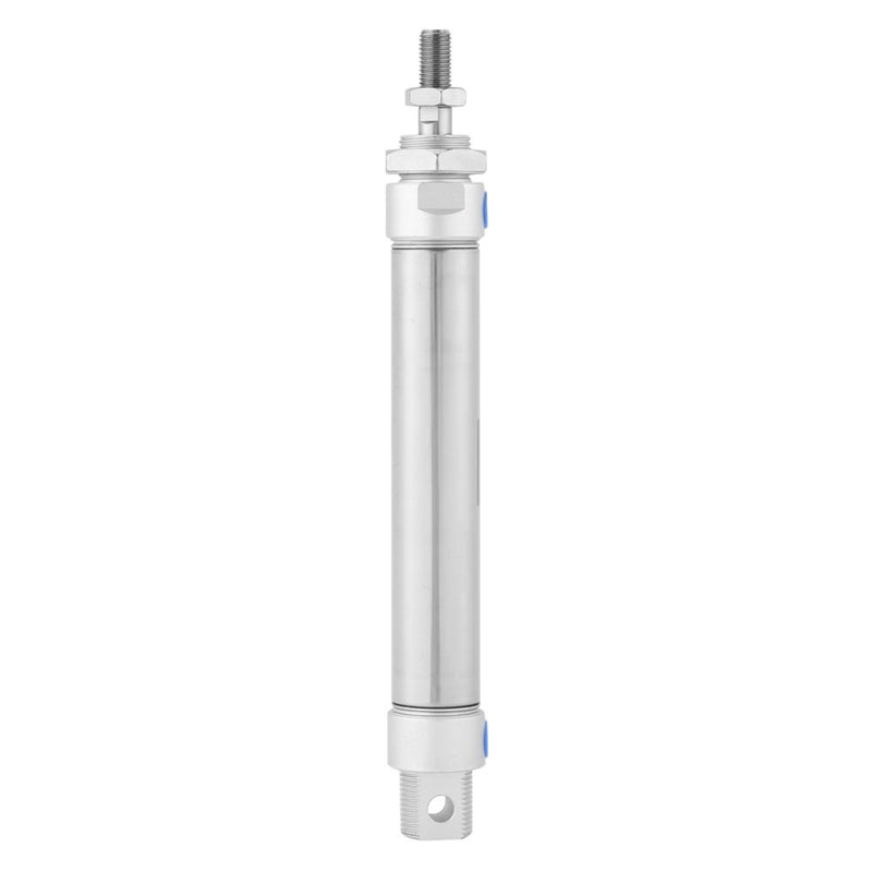 Strok 100mm Mini Air Cylinder Screwed Piston Stainless Steel Micro Pneumatic Cylinder Dual Acting Air Pneumatic Cylinder 1.5Mpa - LeoForward Australia