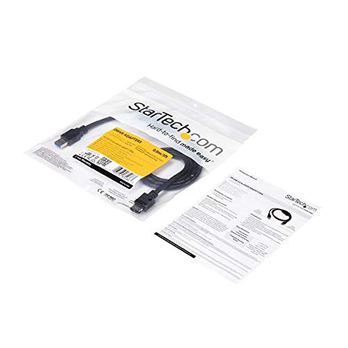  [AUSTRALIA] - StarTech.com 3 ft USB 3.0 to eSATA Adapter - 6 Gbps USB to HDD/SSD/ODD Converter - Hard Drive to USB Cable (USB3S2ESATA3) eSATA (SATA III) Single