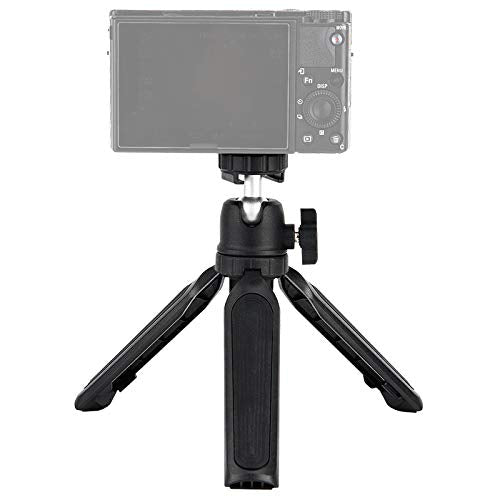  [AUSTRALIA] - Extendable Camera Mini Tripod,3 Sections 360°Pan and 90°Tilt Selfie Stick Tripod for Canon G7X Mark III G7X Mark II Sony ZV-1 RX100 VII RX VI Ricoh GR3 GR2 Olympus TG-6 TG-5 Fuji Fujifilm XF10 Single Tripod