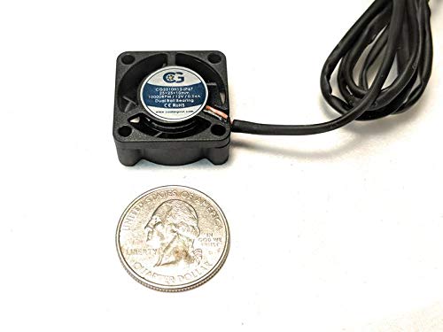  [AUSTRALIA] - Coolerguys 1" (25X25X10mm) Very Small Waterproof IP67 12V Fan