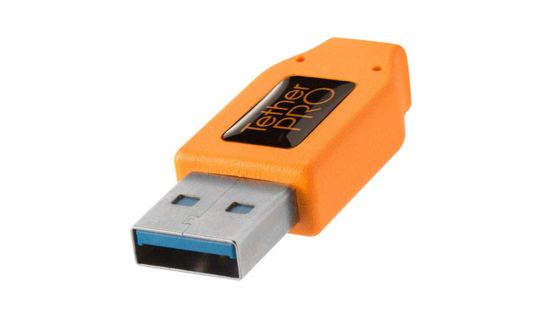 [AUSTRALIA] - TetherPro USB 3.0 to USB-C (High-Visibility Orange) High-Visibility Orange