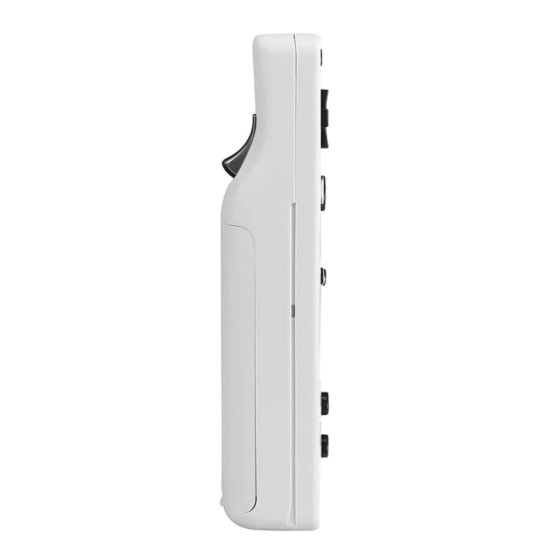  [AUSTRALIA] - Wii Remote Controller,Wireless Remote Gamepad Controller for Wii and Wii U,with Silicone Case and Wrist Strap(No Motion Plus),White & Black white black