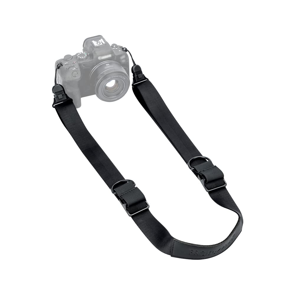  [AUSTRALIA] - Camera Neck Shoulder Strap Sling: DSLR Quick Release Slide Straps Camera Accessories for Canon Rebel T7 T6 T5 T8i T7i 90D 80D 5D 6D 7D Mark IV II III Nikon D3500 D5600 D7100 D7500 D750 D850 D810 D5 D4 Black DLSR Camera Shoulder Neck Strap