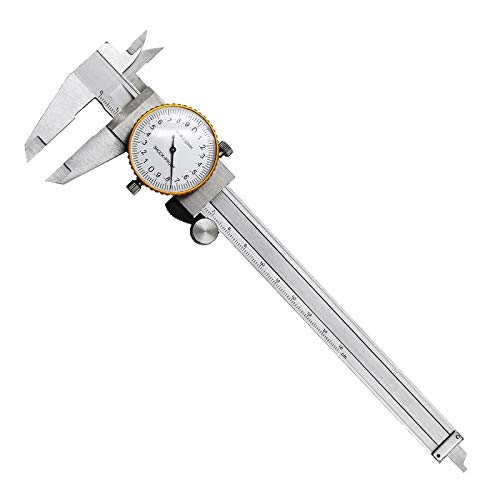  [AUSTRALIA] - Vernier Caliper 0-15cm Range High Precision Industrial Stainless Steel Vernier Caliper Shockproof Metric Measuring Tool