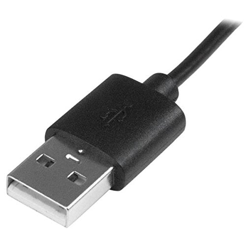StarTech.com 1m / 3ft USB to Micro USB Cable with LED Charging Light - M/M USB to Micro USB Charging Cable - USB Charger Cable (USBAUBL1M) - LeoForward Australia