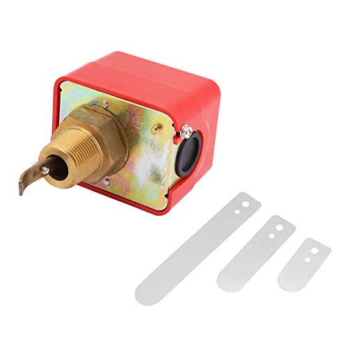  [AUSTRALIA] - SPDT Thread Paddle Type R3/4 Liquid Water Oil Flow Sensor Switch Automatic Control 15A 250V HFS-20