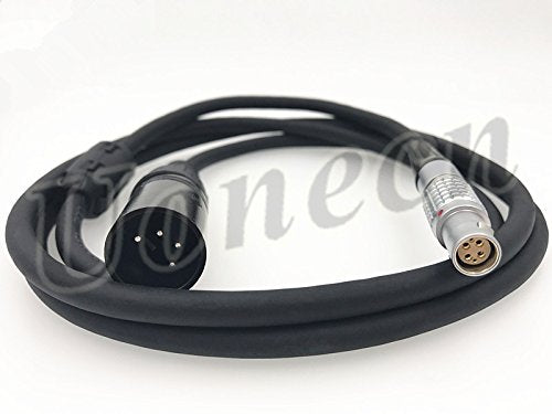  [AUSTRALIA] - Uonecn Red Epic Scarlet Power Cable 6 pin Female to XLR 4 pin Male