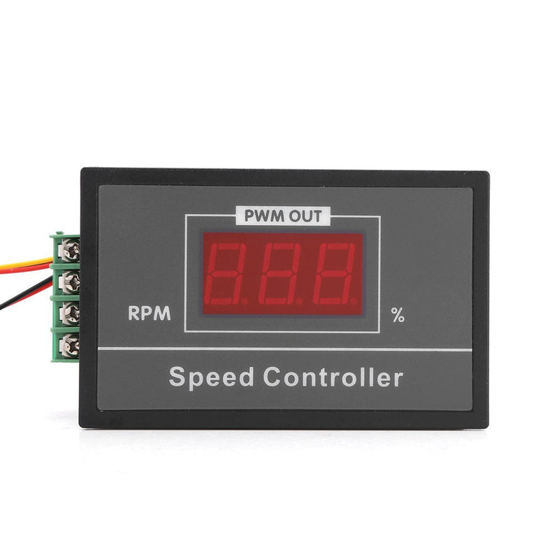  [AUSTRALIA] - Motor Speed Controller with Start Stop Switch DC 6-60V 12V 24V 36V 48V 30A PWM DC Stepless Controller (PWM) Speed Adjustable