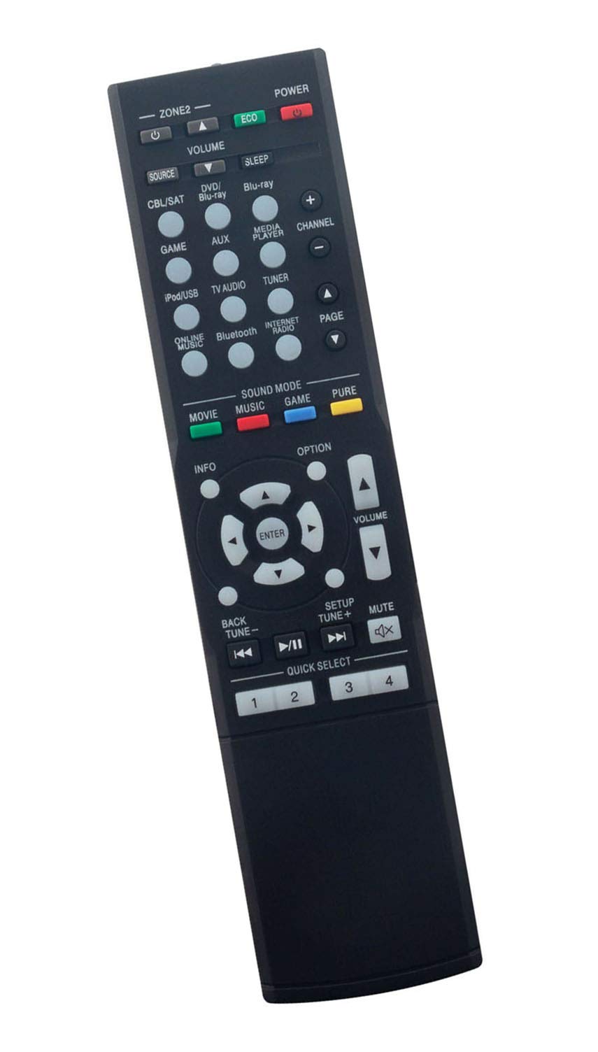  [AUSTRALIA] - Replaced Remote Control Compatible for Denon AVR-X1100W AVRS700 AVR-S710W AVRX1200W AVR-X1300W AVR-X1200 AVRS720 AV Receiver