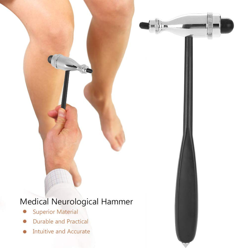  [AUSTRALIA] - Neurological Reflex Hammer, Medical Neurological Hammer Humanized Diagnostic Percussion Muscle Reflex Hammer Health Care