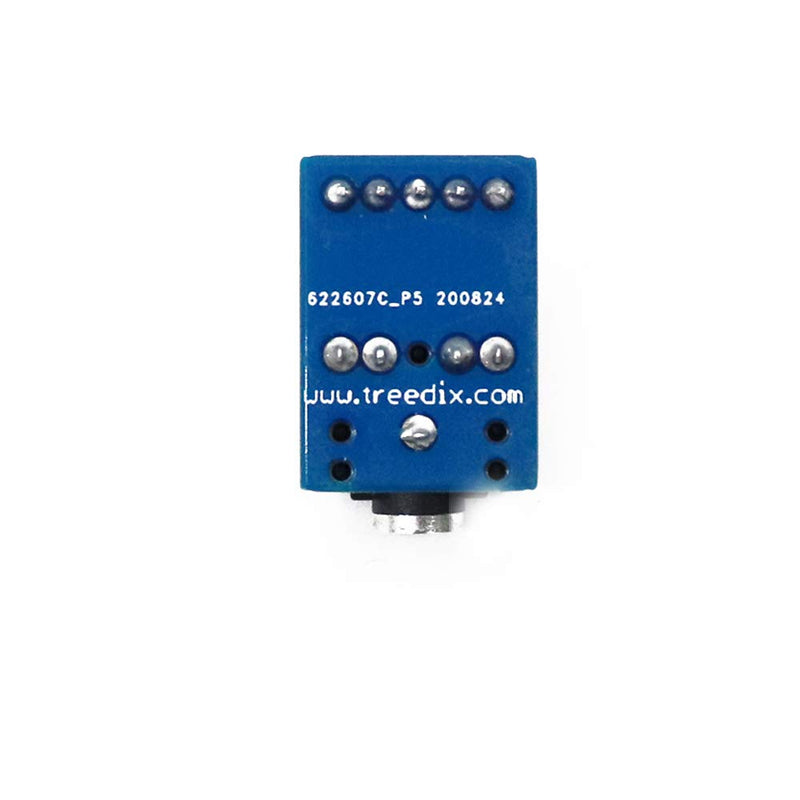  [AUSTRALIA] - Treedix 6pcs 3.5mm Female Audio Jack Breakout Board Plastic PCB Mount 5-Pin Stereo Socket Audio Connector