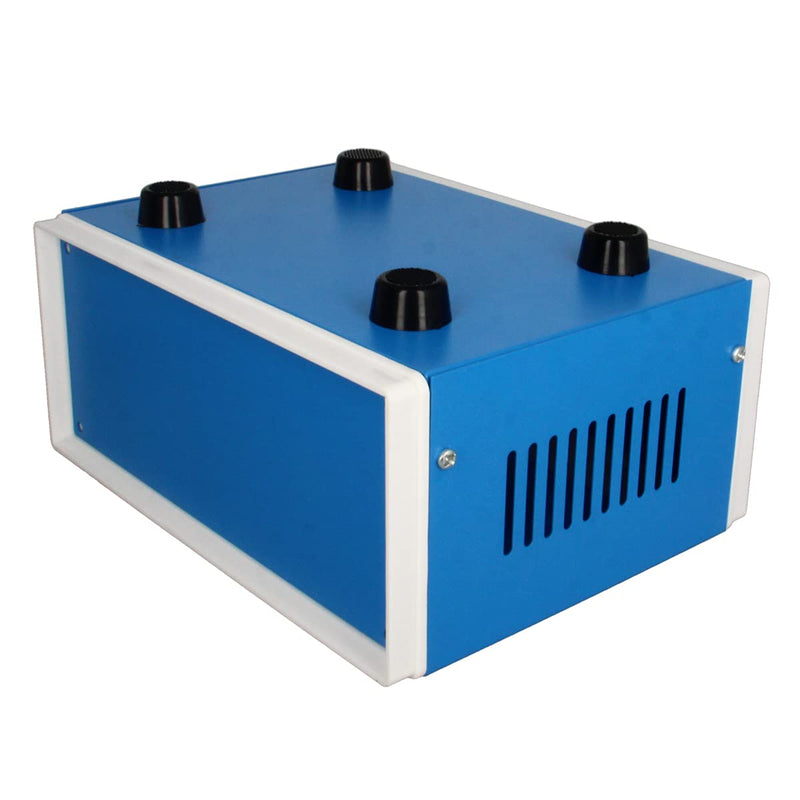  [AUSTRALIA] - Auniwaig Electronic Project Junction Box Enclosure Blue Metal Dustproof Project Boxes DIY Junction Enclosure Case, 6.69"x5.12"x3.15"(170x130x80mm)