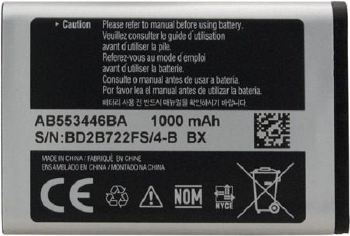Samsung AB553446BAB/AB553446BABSTD Lithium Ion Battery - Original OEM - Non-Retail Packaging - Black - LeoForward Australia