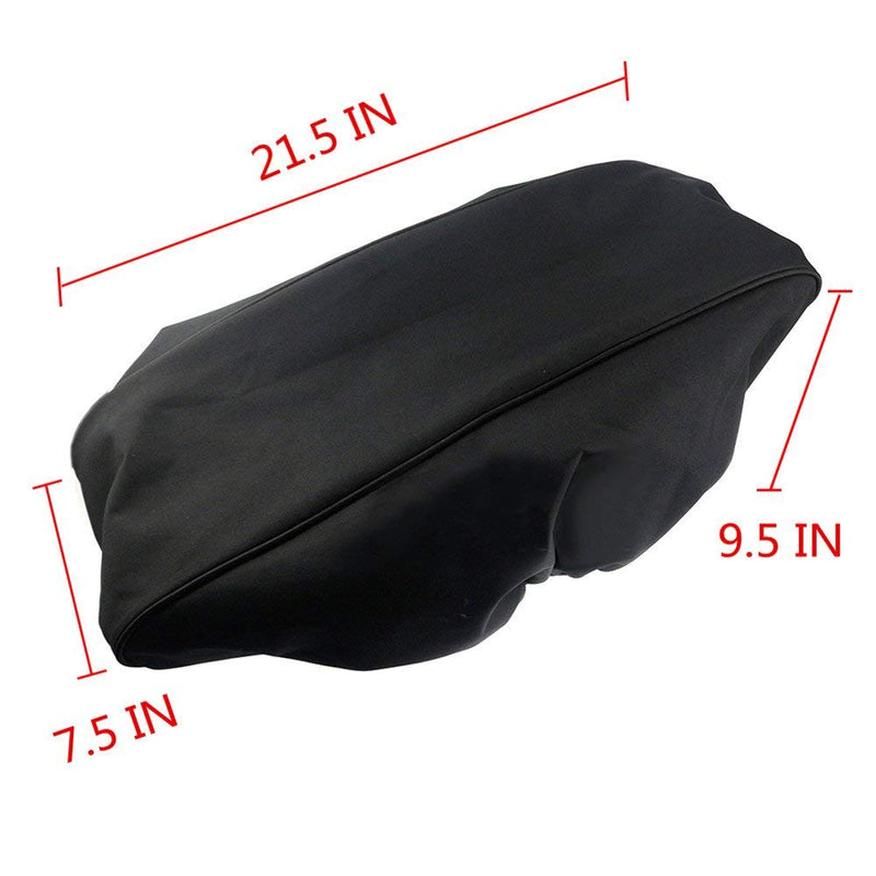  [AUSTRALIA] - Winch Cover Waterproof, Heavy Duty Winch Dust Cover, Dust-Proof, UV-Resistant, Soft Winch Protection Cover for Electric Winches 8500-17500 lbs, Black