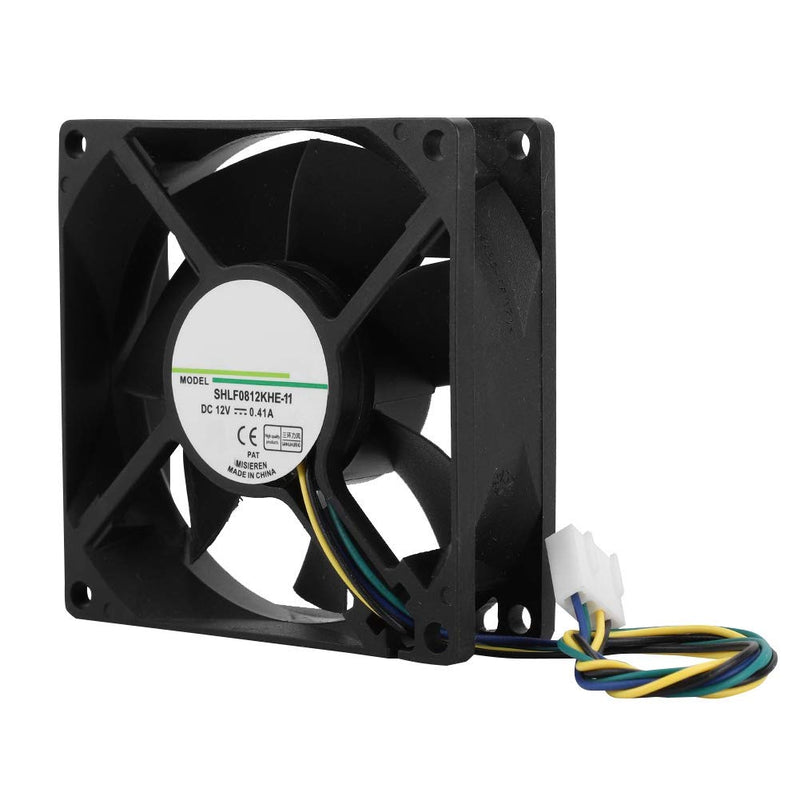  [AUSTRALIA] - Computer CPU Cooling Fans, DC 12V Computer Fans,80 mm 4 Pin Dual Ball Bearing Computer Case Fans,Ultra Low Noise Cooler Silent Cooler,Support PWM Temperature Control