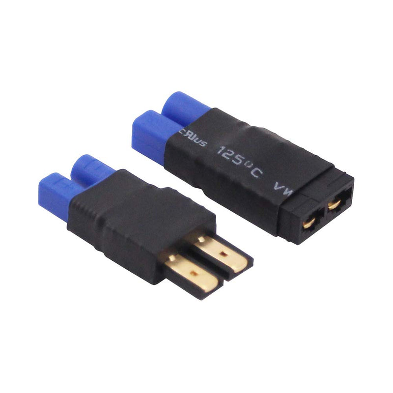  [AUSTRALIA] - OliRC 4pcs Compatible with TRX to EC3 Style Male Female RC Connector Adapter(C163-4)