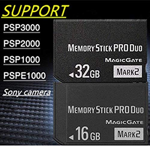  [AUSTRALIA] - LILIWELL Original 32GB High Speed Memory Stick Pro Duo Mark2 32gb Cards PSP Game Camera Memory Card