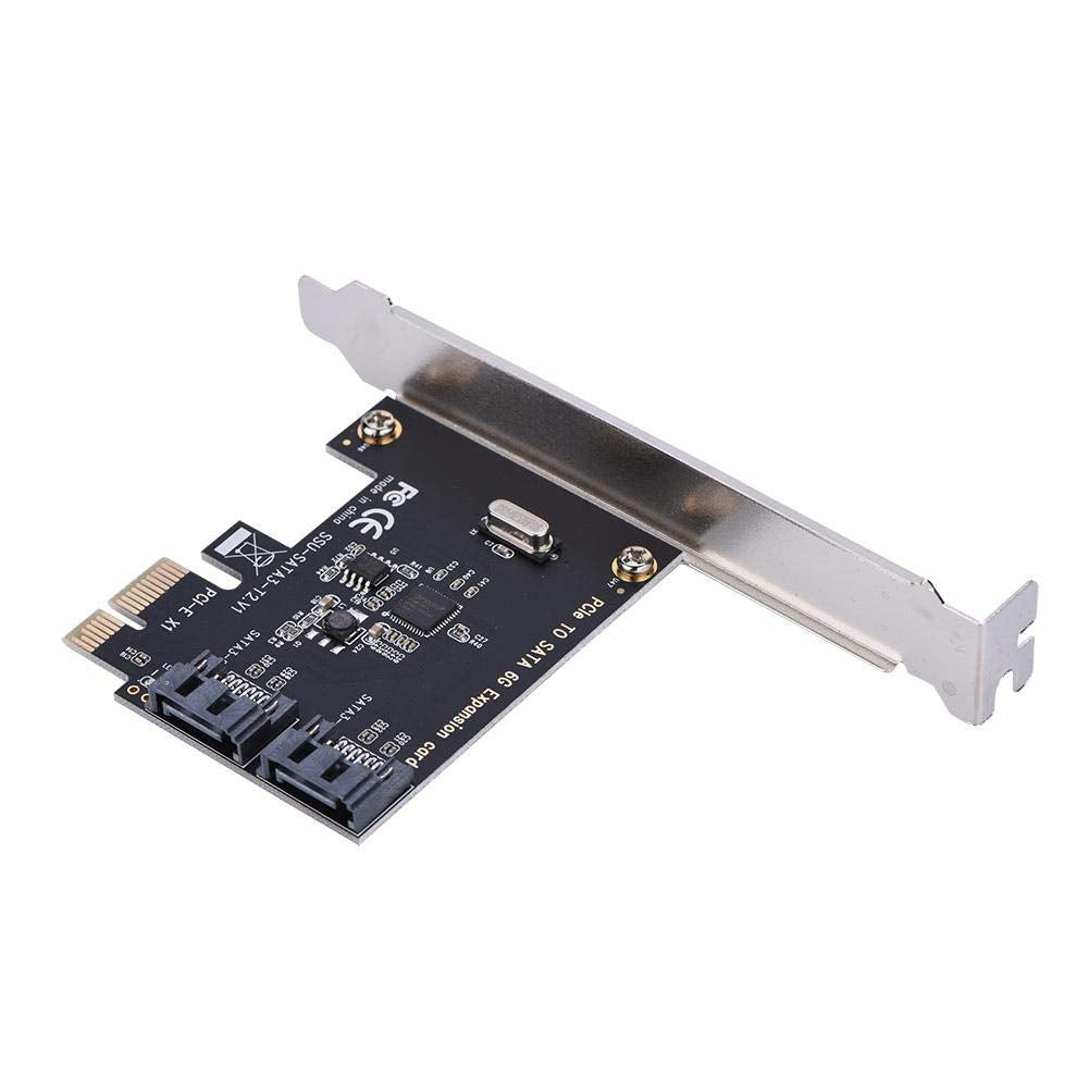  [AUSTRALIA] - PCI E Cards to SATA 3.0 PCI Express 2 Port SATA III 6Gbps Expansion Adapter Boards IDE/AHCI Programming Interface.