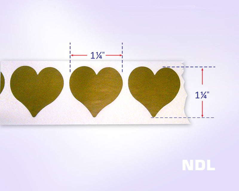Scratch Off Labels Stickers, Designed to Create Your own Scratch-Off Cards, Raffles, Promotions, Wedding, Fun, Games etc. (1-1/4 Heart - Gold, 100) 1-1/4 Heart - Gold - LeoForward Australia
