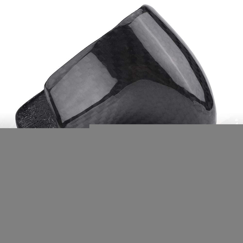  [AUSTRALIA] - Suuonee Gear Shift Knob Cover, Carbon Fiber Gear Shift Knob Cover Trim for A4 A5 A6 A7 Q5 Q7 S6 S7