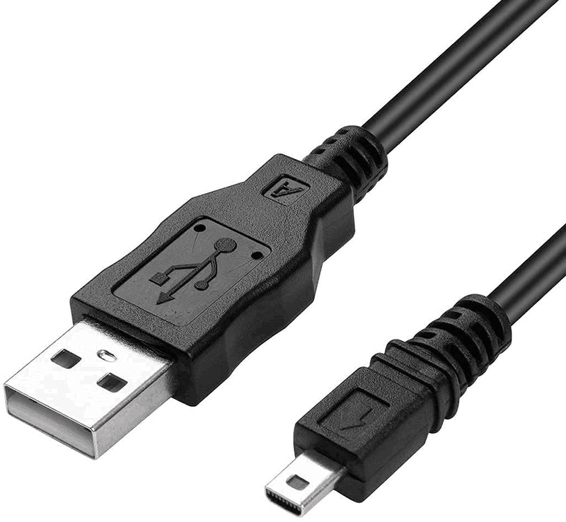  [AUSTRALIA] - Replacement UC-E6 Cable, USB Photo Transfer Cord Charger Cable for Nikon CoolPix, L, D, P, Series Digital Camera D3300 D750 D7200 Coolpix L340 L32 A10 P520 P500 S6000 S9200 S3300 S9100(4.9ft)