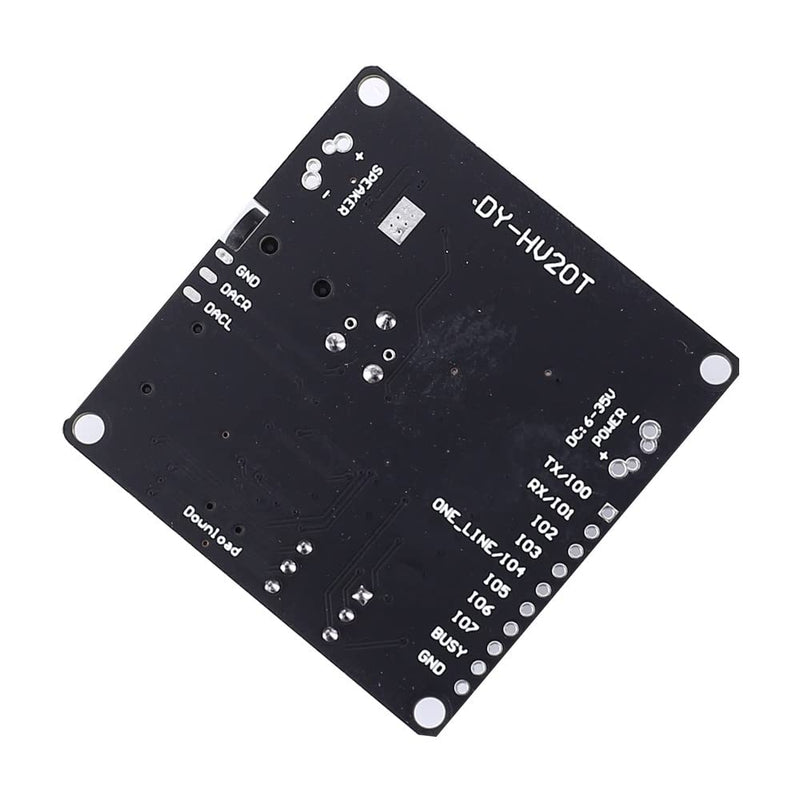  [AUSTRALIA] - Voice playback module, DC 6V-35V voice module digital amplifier module TF card accessories