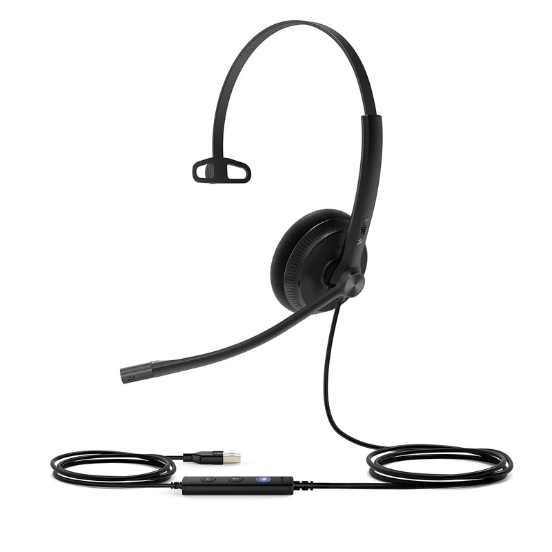  [AUSTRALIA] - HWUSA Yealink UH34 Mono Lite Teams USB-A Wired Headset