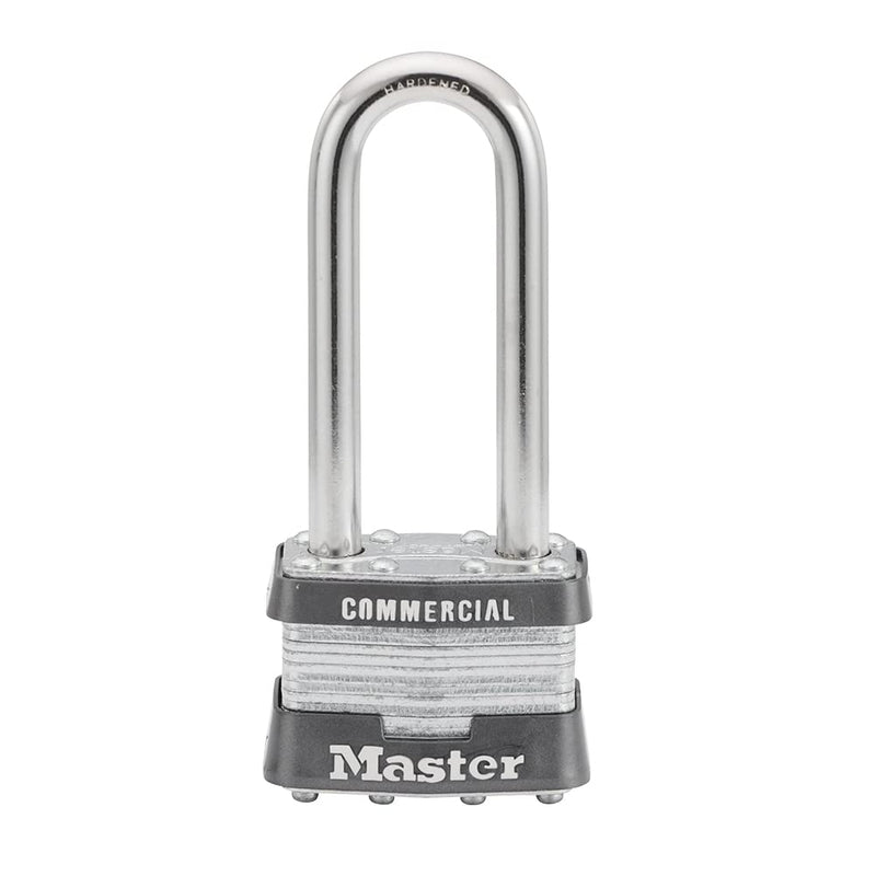  [AUSTRALIA] - Master Lock 1KALJ Outdoor Padlock with Key, 1 Pack