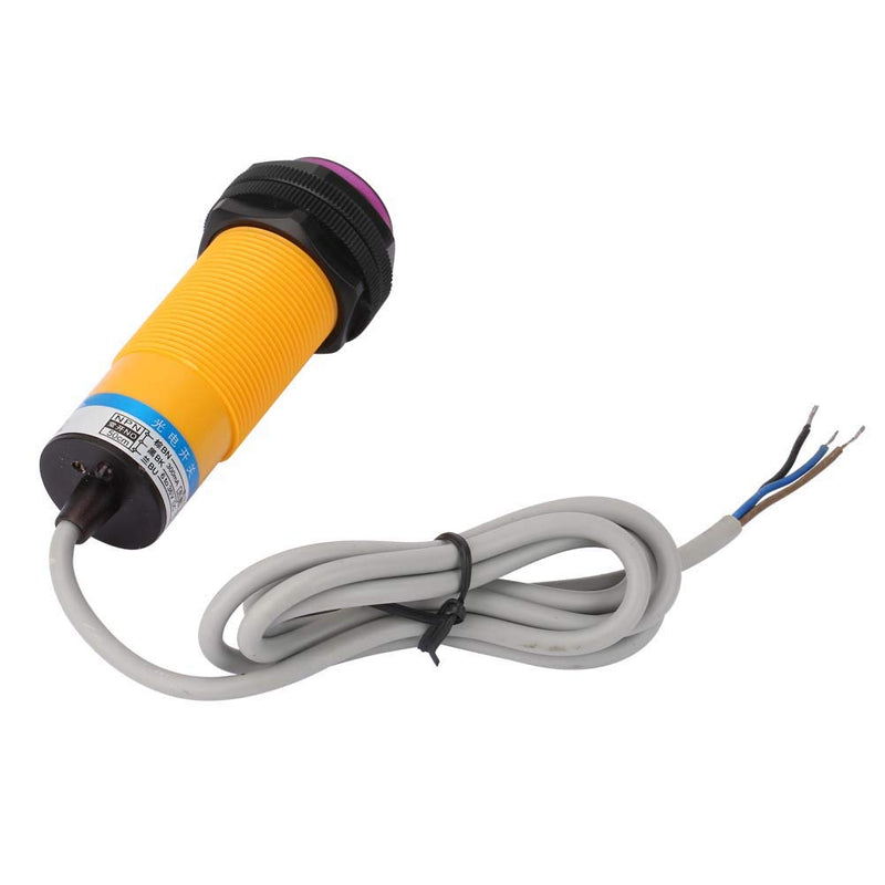  [AUSTRALIA] - 6-36V DC infrared proximity sensors, E3F3-DS50N1 photoelectric sensor switch with 70cm detection distance, high precision and fast response