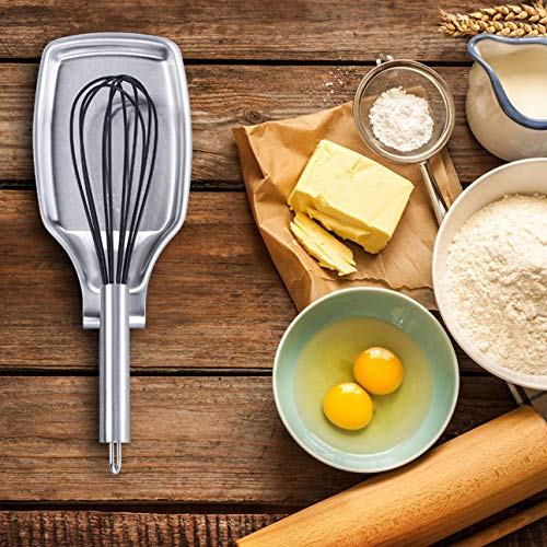  [AUSTRALIA] - BIGSUNNY Stainless Steel 304 Spoon Rests for Kitchen, Oversized, Durable Brushed 1
