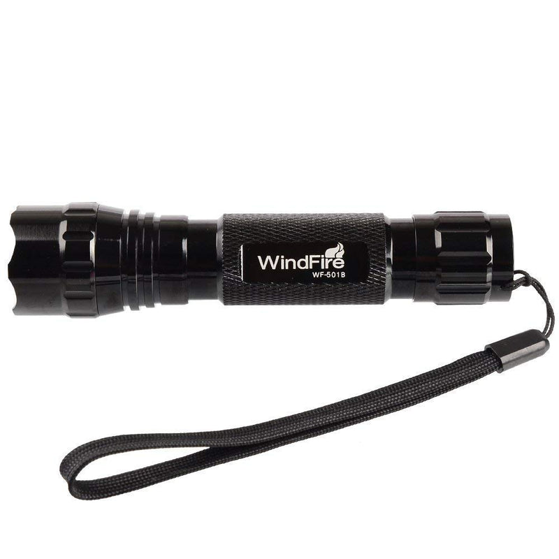 Super Bright Flashlight WF-501B Tactical Flashlight Cree XML L2 LED 1200 Lumens 1 Mode 3.7-18v Mini Portable Handheld Flashlight Torch for Hunting, Camping, Cycling 2Pack (Battery not Included) - LeoForward Australia