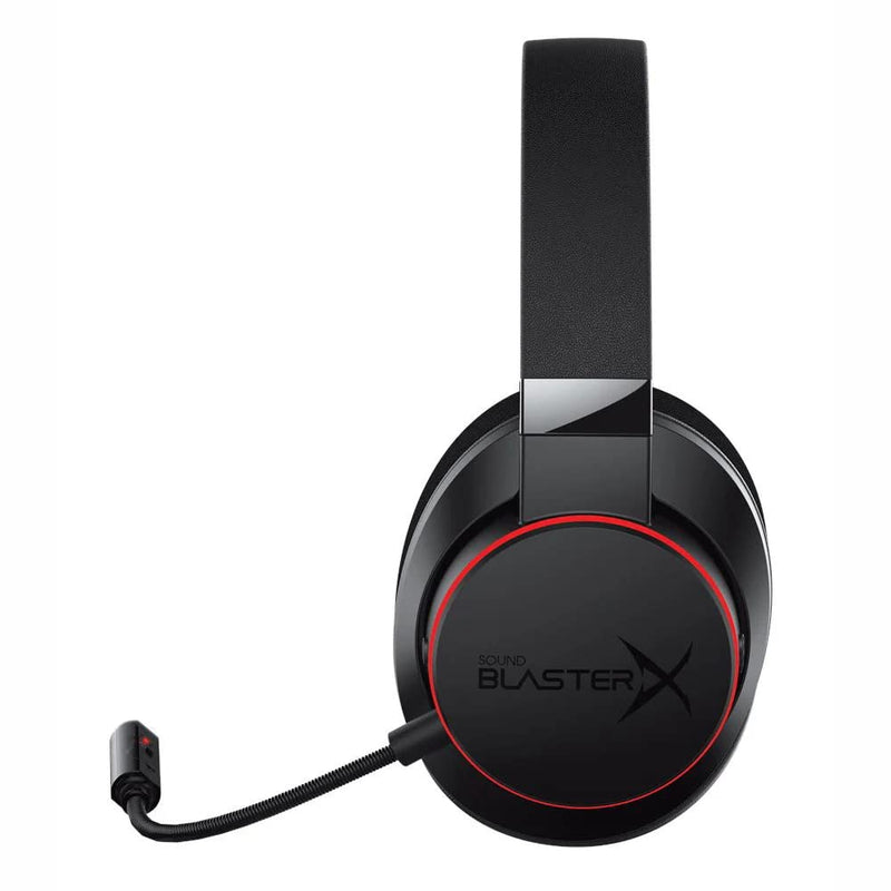  [AUSTRALIA] - Sound BlasterX H6 USB Gaming Headset with 7.1 Virtual Surround Sound, Memory Foam Fabric Earpads, Hardware EQ Modes, Ambient Monitoring and RGB Lighting for PS4, Xbox One, Nintendo Switch, and PC 3.5mm / USB with Ambient Monitoring