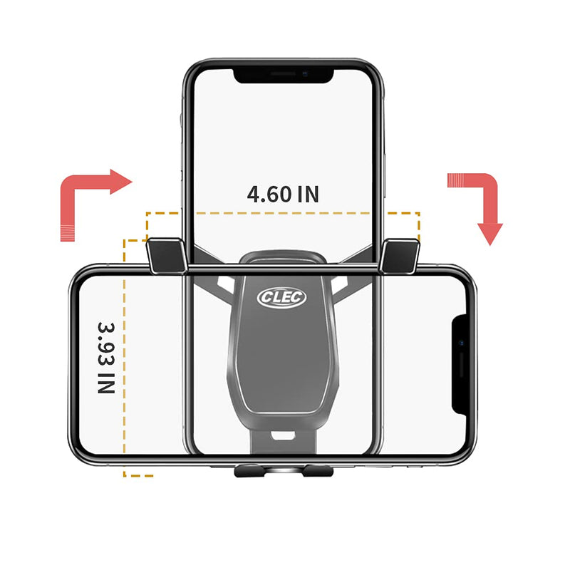  [AUSTRALIA] - Being Up Car Phone Holder,Fit for Toyota Corolla 2020-2021 Adjustable Gravity Navigation for Air Vent Cellphone Mount Compatible with Almost 4-7 Inches Smartphones,Black