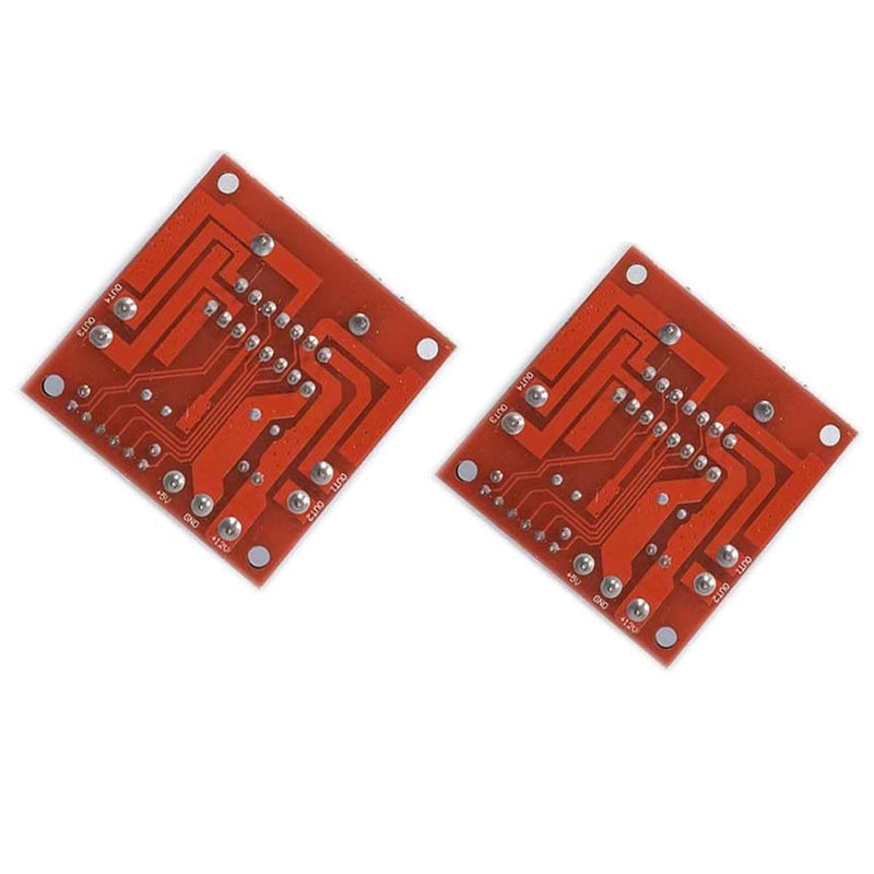  [AUSTRALIA] - Kiro&Seeu 2PCS L298N Motor Drive Controller Board Module Dual H Bridge DC Stepper Motor Compatible with Ar-duino Electric Projects Smart Car UNO MEGA R3 Mega2560