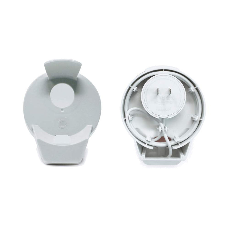  [AUSTRALIA] - doqxD Outlet Wall Mount Holder for Google Home Mini 1st Generation: Google Home Mini Accessories - Fits Horizontal and Vertical Outlets - 1-Pack - Frost White 1 Pack