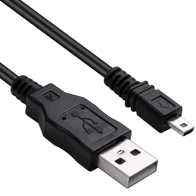  [AUSTRALIA] - Replacement Photo Transfer Cord UC-E6 USB Cable Compatible with Nikon CoolPix, L, D, P Series Camera, Samsung Digimax L Series L60 Digimax V Series V4, V50, V700 GX Series GX-1L Digital Camera, 4.9FT