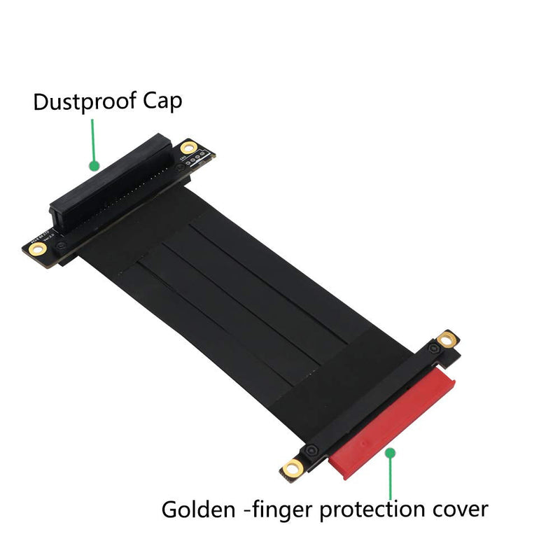  [AUSTRALIA] - Pci-e Extension Cable PCI-e PCI Express 8X Extension Cable (90° Standard Right Angle PCI-E Slot)