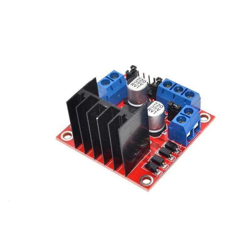  [AUSTRALIA] - #10Gtek# L298N Motor Drive Controller Board Module for Electric Projects Arduino Smart car Power UNO MEGA R3 Mega2560, Pack of 2 L298N Dual motor x2