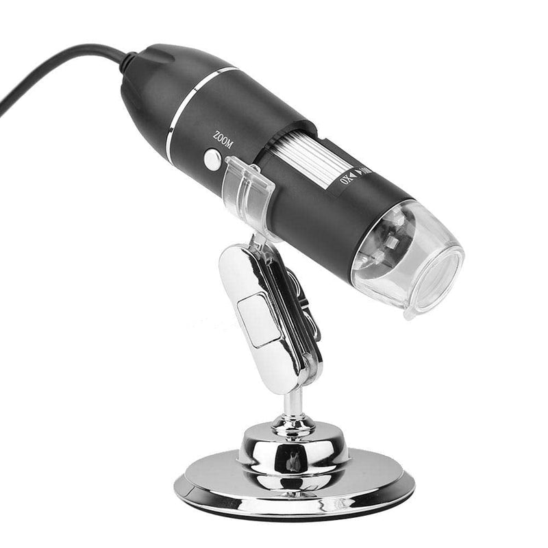  [AUSTRALIA] - LED Digital Microscope 50X to 500X 2MP USB Magnifier 8 LED Magnification Endoscope Camera Magnifier PC Video Camera with Stand(Support USB UVC Protocol Equipment)