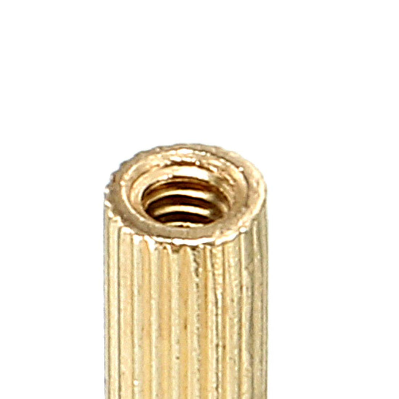 uxcell 100pcs M2 8+4mm Female Male Thread Brass Round Standoff Spacer Screw PCB Pillar - LeoForward Australia