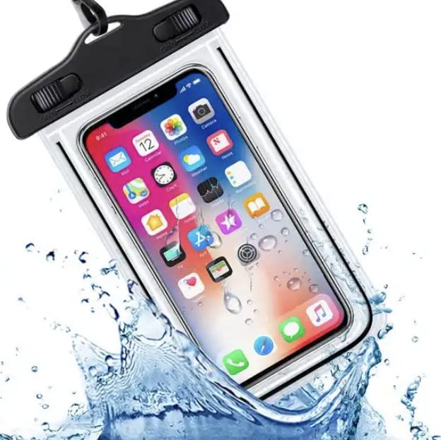  [AUSTRALIA] - EBF Universal Waterproof Mobile Phone Bag Pouch Carry Cover Waterproof Phone Case for Phone