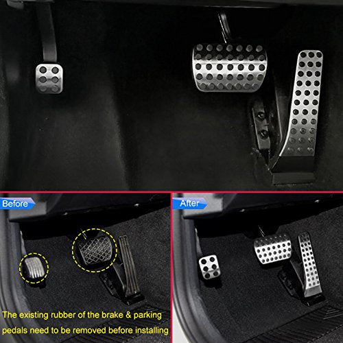  [AUSTRALIA] - AutoBig Gas Brake Pedal Cover for Mercedes-Benz C E S GLC GLE Class W205 W213 X253 W167