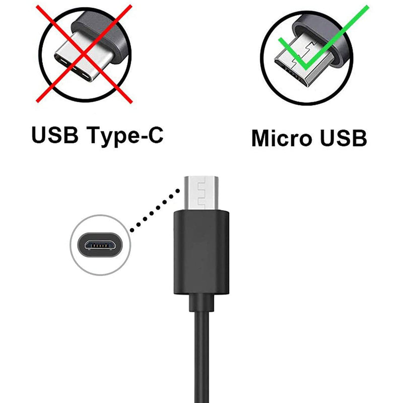  [AUSTRALIA] - Charger Cable for Cardo PTB00001/PTB00040-PACKTALK Bold, FRC4P001/FRC4P101-FREECOM 4 Plus, Sena SMH10D-10, 10-10, 10R, 10-11, 20S-01, EVO, 30K-01, SPH10 Motorcycle bluetooth headset Micro cable