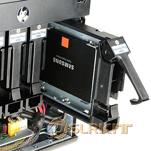  [AUSTRALIA] - DSLRKIT 2.5" SSD to 3.5" SATA Hard Disk Drive HDD Adapter Caddy Tray CAGE Hot Swap Plug