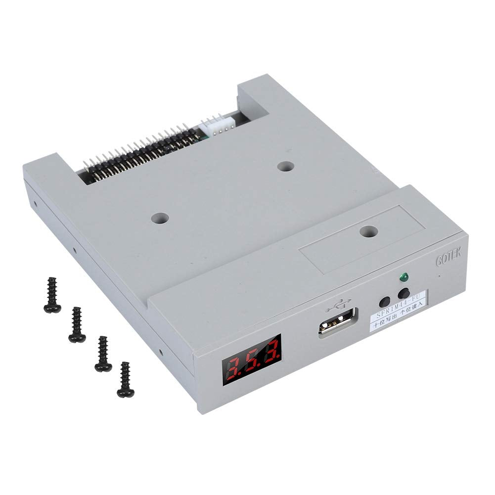  [AUSTRALIA] - fosa Floppy & Tape Drives SFR1M44-FU USB Floppy Drive Emulator for Embroidery Machine Plug and Play Floppy to USB Converter with 3.5In 1.44MB 34-Pin Floppy Disk Driver Interface