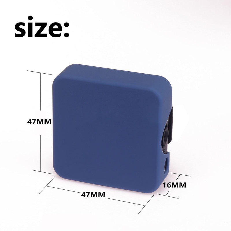  [AUSTRALIA] - Silicone Case for RODE Wireless Go II/RODE Wireless GO 2 Wireless Microphone System, Compatible with Rode Wireless Go I & Rode Wireless Go II (Black) Black