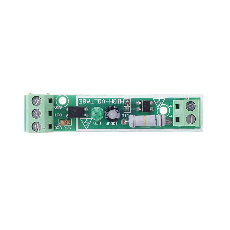  [AUSTRALIA] - Fasizi 2PCS AC 220V Microcontroller TTL Level Optocoupler Isolation Module SCM Test Board for PLC 1 Channel