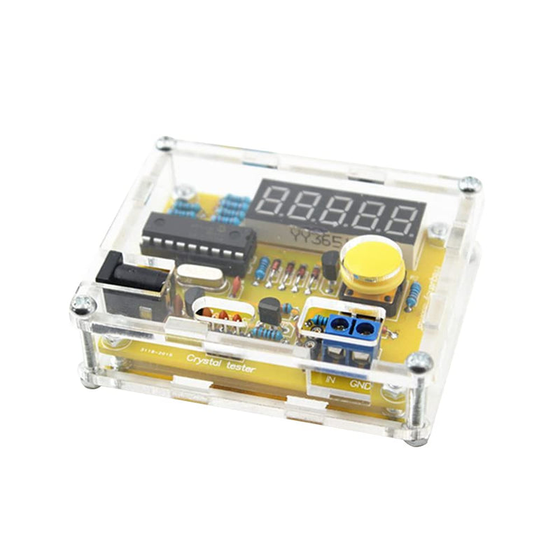  [AUSTRALIA] - 1Hz-50MHz Frequency Counter Module Crystal Oscillator Tester Module DIY Kit 1Hz to 50MHz Frequency Range Measurement