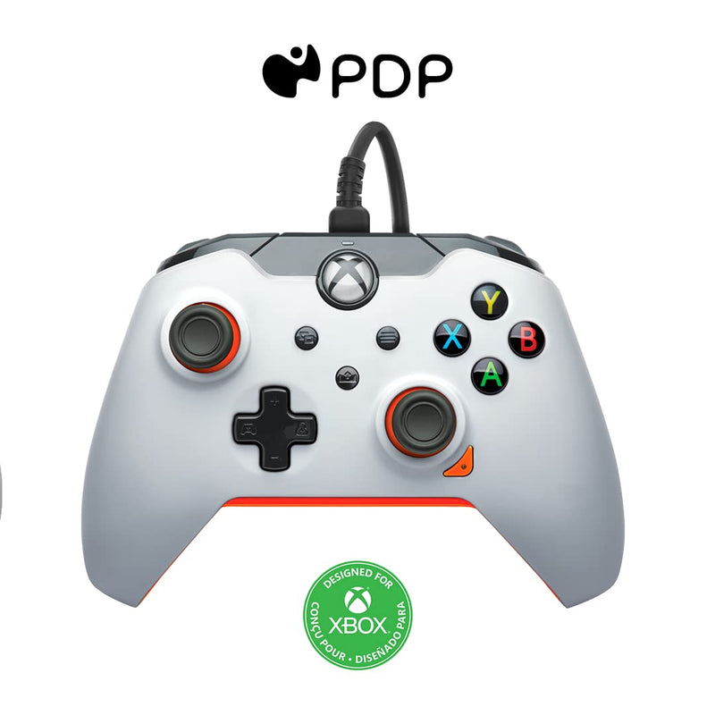  [AUSTRALIA] - PDP Wired Controller for Xbox Series X|S, Xbox One, Windows 10/11 - Atomic White (Only at Am