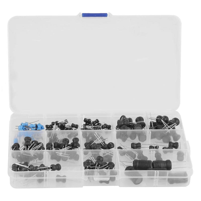  [AUSTRALIA] - Inductor Assortment Kit, 145Pcs 10uH-10mH 12 Values Choke Inductors Assorted Kit